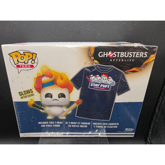 Funko Pop! Tees Ghostbusters Afterlife Stay Puft Unisex T-Shirt & Vinyl Figure S - Picture 4 of 8